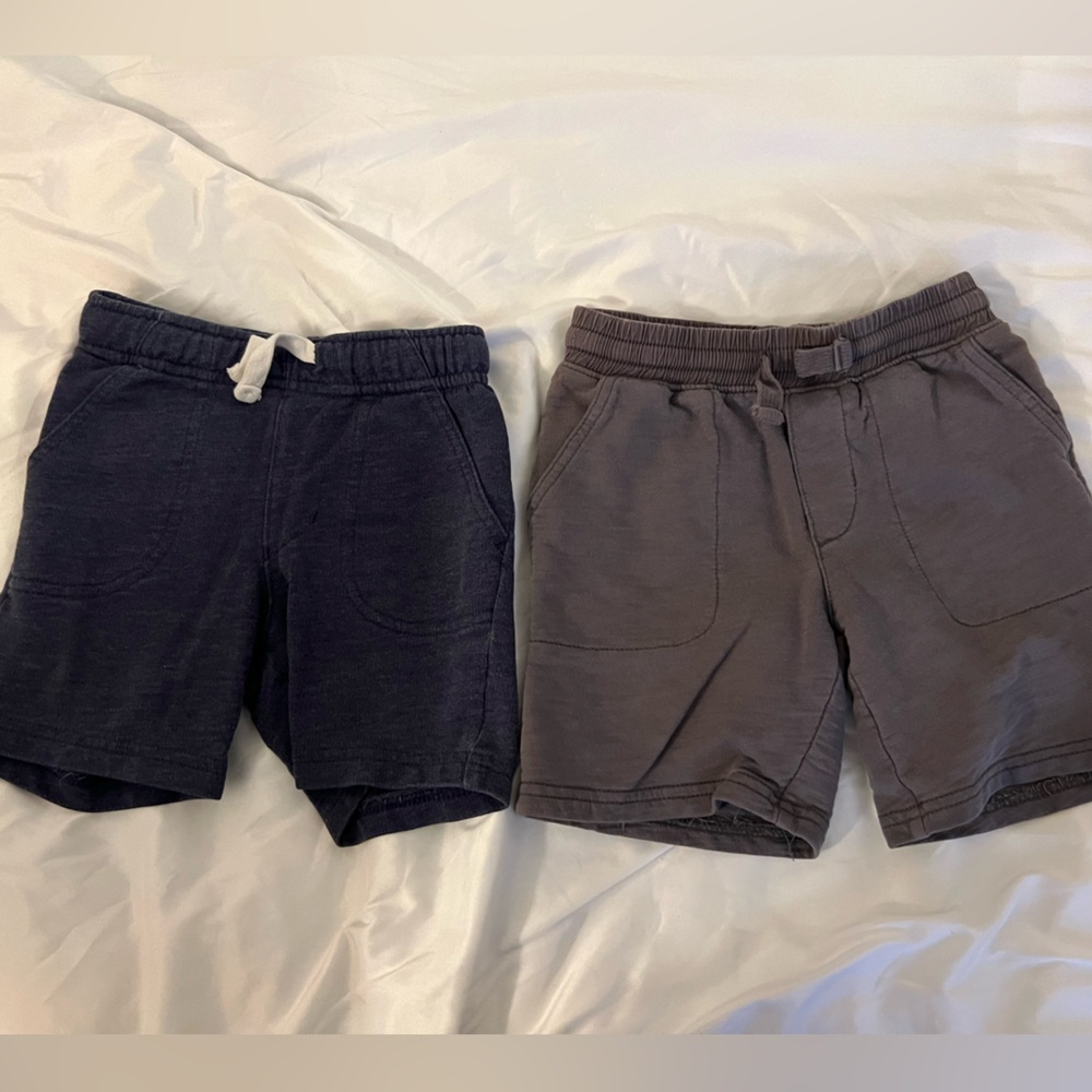 Mixed Brand (Cat & Jack & Carters) Shorts - 3T (Navy & Gray)